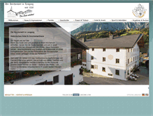 Tablet Screenshot of hotelkirchenwirt.com